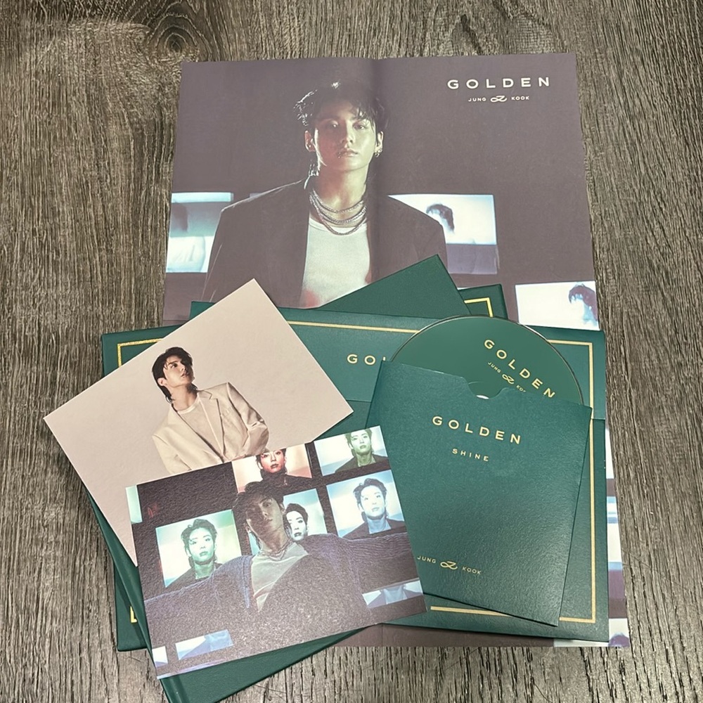 BTS Jungkook Golden SHINE